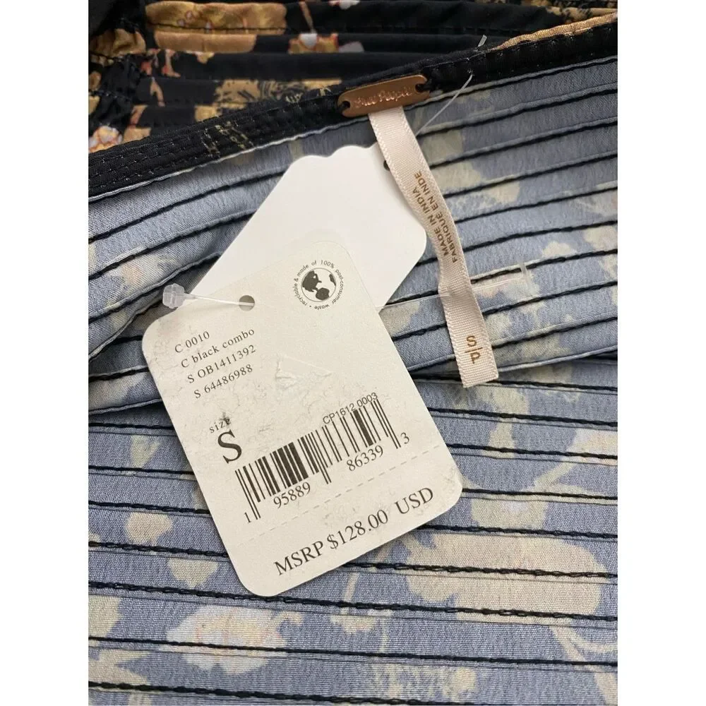 New Free People Intimately‎ Brunch Date Bodysuit Sweetheart Neckline Size S - Picture 12 of 15